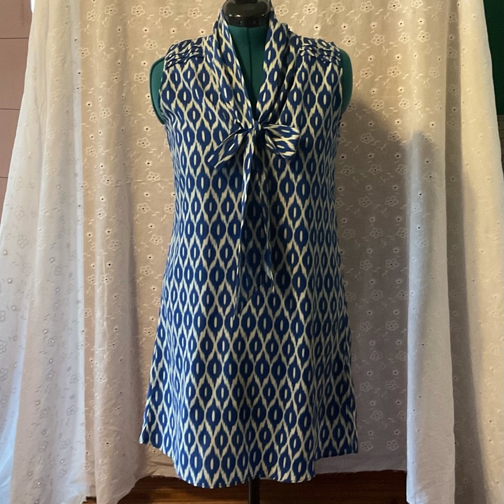 Sleeveless Collared Sheath